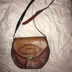 small brown purse